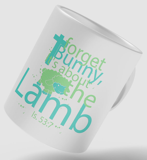 Forget Bunny Lamb Tasse