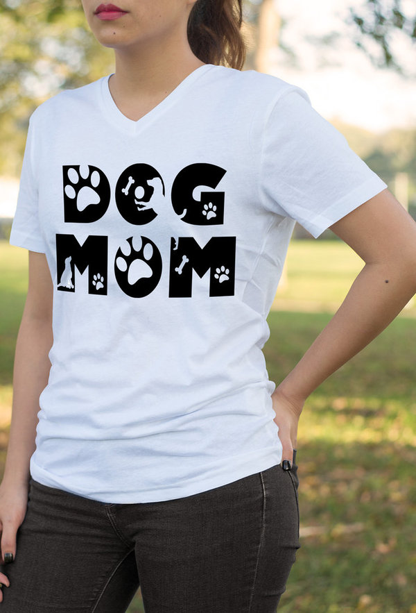 Hunde Shirt Dog Mom