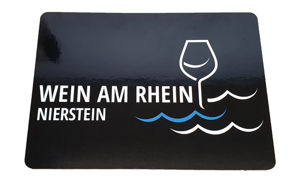 Wein am Rhein Nierstein Brotbrettchen