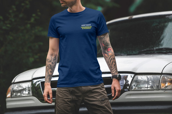 Keep Back Fire and Rescue T-Shirt